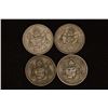 Image 1 : 1950, 51, 52 & 1953 MEXICO SILVER 25 CENTAVOS