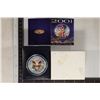 Image 2 : 2001 FULL COLOR AMERICAN SILVER EAGLE BY THE