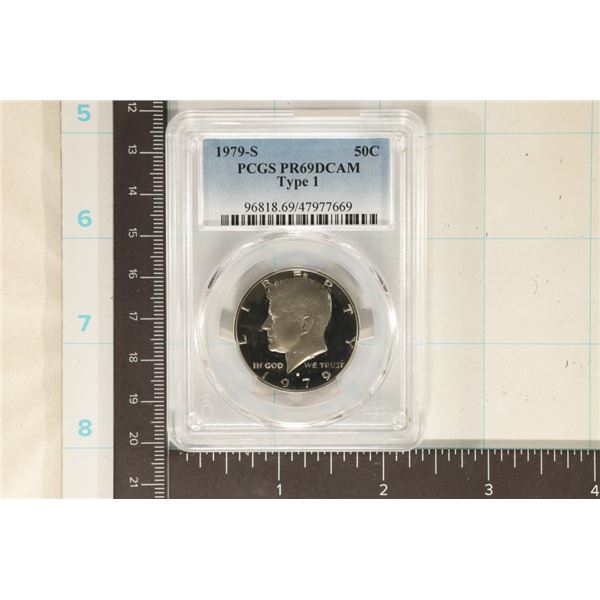 1979-S TYPE I KENNEDY HALF DOLLAR PCGS PR69 DCAM