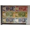 Image 1 : 6-URUGUAY BILLS: 2-50 PESOS (SERIES D & E),