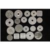 Image 1 : 20 ASSORTED METAL VINTAGE TAX TOKENS: COLORADO,
