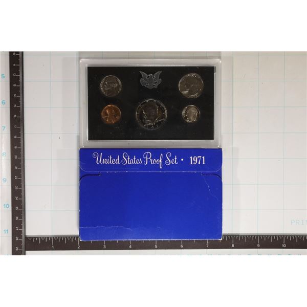 1971 US PROOF SET (WITH BOX)