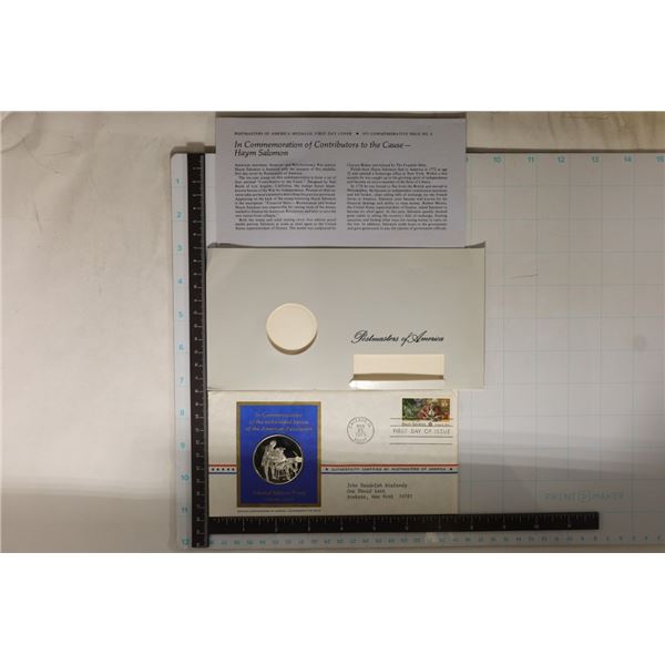 .8 OZ. STERLING SILVER FRANKLIN MINT POSTMASTERS