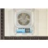 Image 2 : 2017 AMERICAN SILVER EAGLE ICG MS70 1 OZ. SILVER