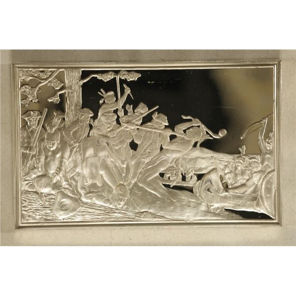 2.05 OZ STERLING SILVER BAR, THE BICENTENNIAL