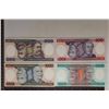Image 2 : 4 CRISP UNC BRASIL BILLS: 100, 200, 500 & 1000