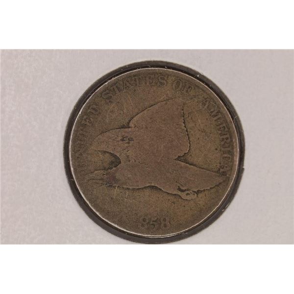 1858 FLYING EAGLE CENT