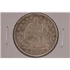1876-S SILVER SEATED LIBERTY HALF DOLLAR FINE