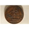 1797 US FRIGATE CONSTELLATION TOKEN STRUCK FROM