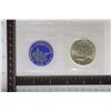1972-S IKE SILVER DOLLAR (BLUE PACK) NO ENVELOPE