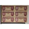 6-MAGYAR NEMZETI BANK 100 FORINT BILLS: FIVE-
