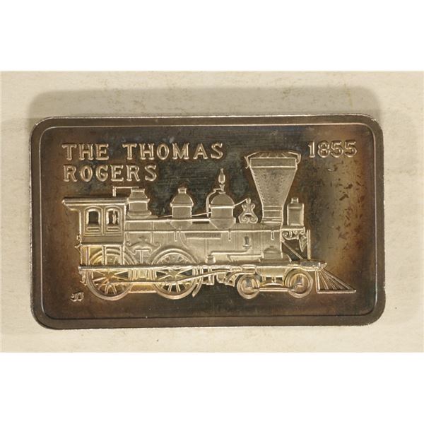 1 TROY OZ .999 FINE SILVER THE THOMAS ROGERS