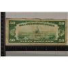 Image 2 : 1929 TYPE 1 US $50 NATIONAL CURRENCY FR2101 BROWN