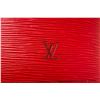 Image 5 : Louis Vuitton Red Epi Leather Lussac Shoulder Bag