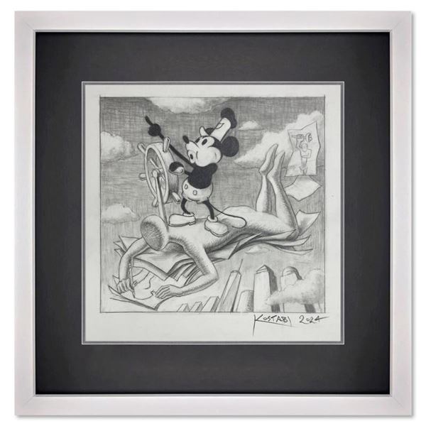 Hooking a Big One by Kostabi Original