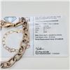 Image 2 : 3.93 ctw Diamond 14K Yellow Gold Link Bracelet