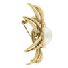 Image 7 : Tiffany & Co. Fireworks 18K Yellow Gold Mabe Pearl Large Open Spray Pin Brooch