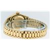 Image 7 : Rolex Ladies Quickset 18K Yellow Gold Champagne Index Datejust President Wristwa