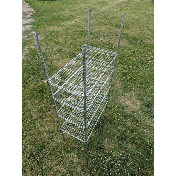 Chrome steel rack