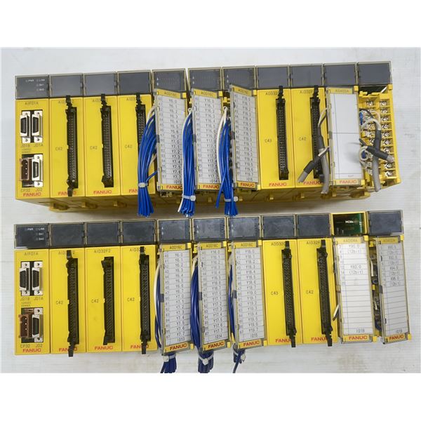 (2) Fanuc #A03B-0819-C001 Base Units w/Modules