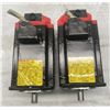 Image 1 : (2) Fanuc #A06B-0063-B103#0100 AC Servo Motors w/#A860-2020-T321 Encoders
