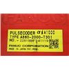 Image 4 : Fanuc #A06B-0202-B000 AC Servo Motor w/#A860-2000-T301 Encoder