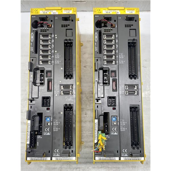 (2) Fanuc #A02B-0299-B802 Servo Controllers Series Oi-TB w/Circuit Boards