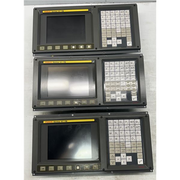 (3) Fanuc #A02B-0299-C076/T Operator Panels