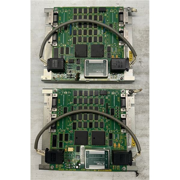 (2) Fanuc #A20B-2000-0411/06A Circuit Boards