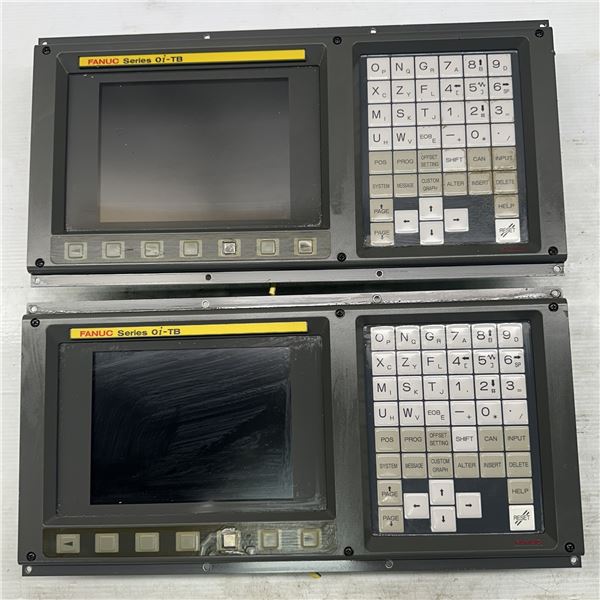 (2) Fanuc #A02B-0299-C076/T Operator Panels