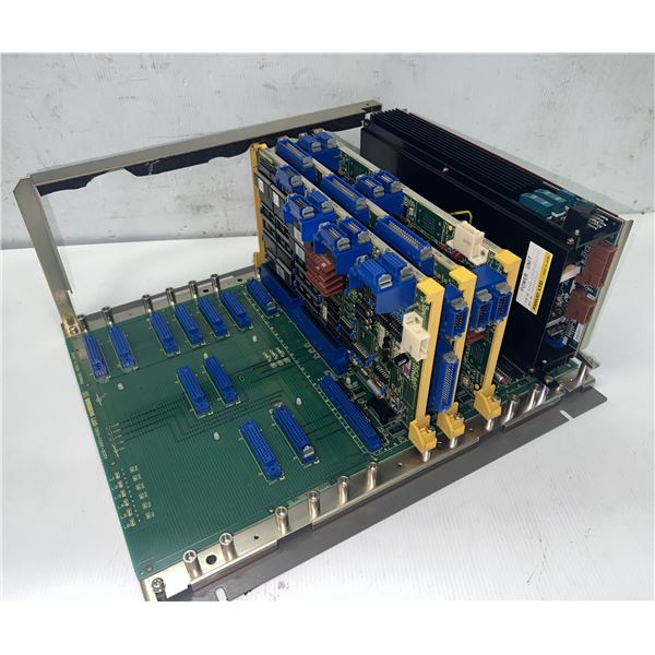 Fanuc Rack with Power Supply & Boards