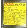 Image 8 : (2) Fanuc #A06B-0075-B003 AC Servo Motors w/#A860-2020-T301 Pulse Coders