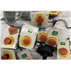 Image 4 : Lot of Emergency Stop Buttons