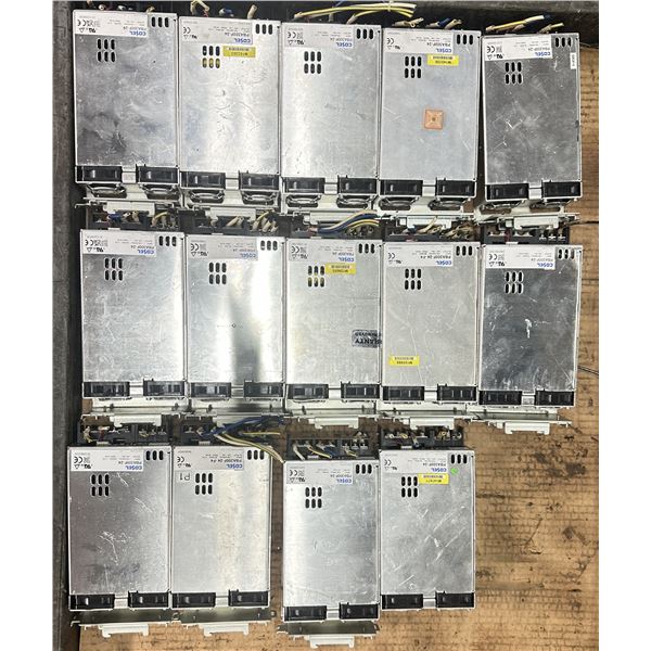 Lot of (14) Cosel #PBA300F-24 Power Supplies