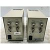 Image 1 : Lot of (2) Moritex Schott #MLEK-A080W2LRD & #MLEK-A230W2LRDB Controllers