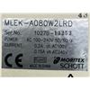 Image 4 : Lot of (2) Moritex Schott #MLEK-A080W2LRD & #MLEK-A230W2LRDB Controllers