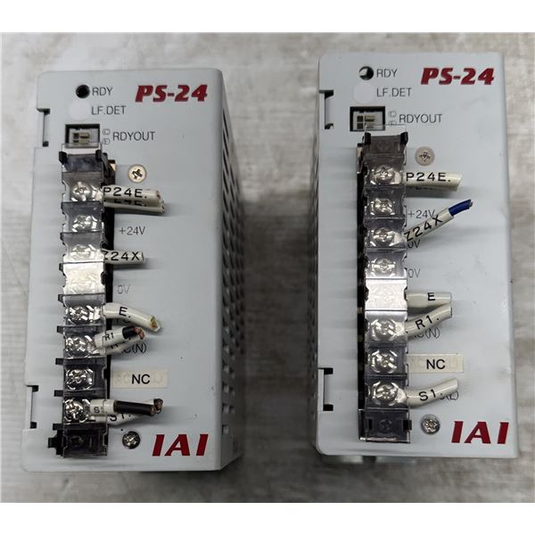 (2) IAI Corporation #PS-242 Power Supplies