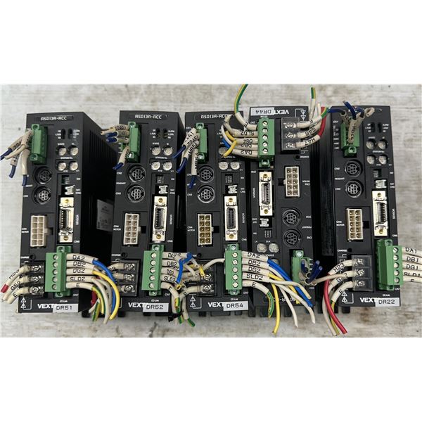 (5) Oriental Motor #ASD13A-ACC Vexta Drivers