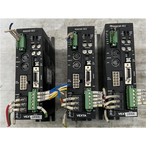 (3) Oriental Motor #ASD24A-ACC Vexta Drivers