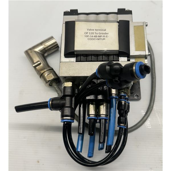Festo #10P-14-4B-MP-R-E-CGGC+MTUR Valve Treminal