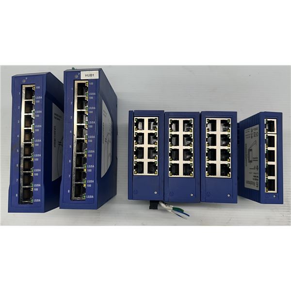 Lot of (6) Hirschmann Rail Switches