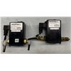 Image 1 : Lot of (2) Proportion Air #QB1TBNISZP60PSG & #QB1TBNEEZP15PSG Pressure Regulators