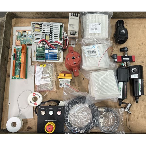 Lot of (5) Misc. Omron, Allen Bradley, Speedaire Items Plus More+++