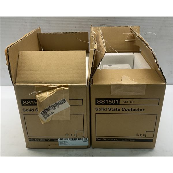 (2) Fuji #SS1501-3Z-D3 Solid State Contactors