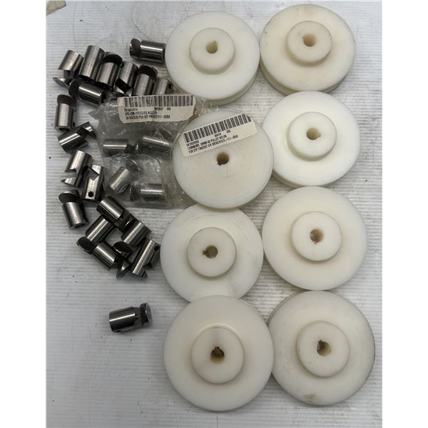 Lot of Pressure Nozzles & Nylon Pulley's
