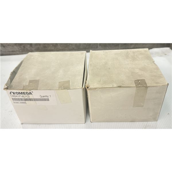 (2) Omega #CN8241-F1-AL1-C2 Temperature Process Controllers