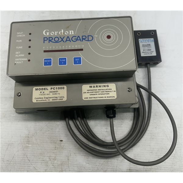 Gordon Proxagard #02A541 / PC1000 Safety Control Sensor Box w/#02A558 Coupler