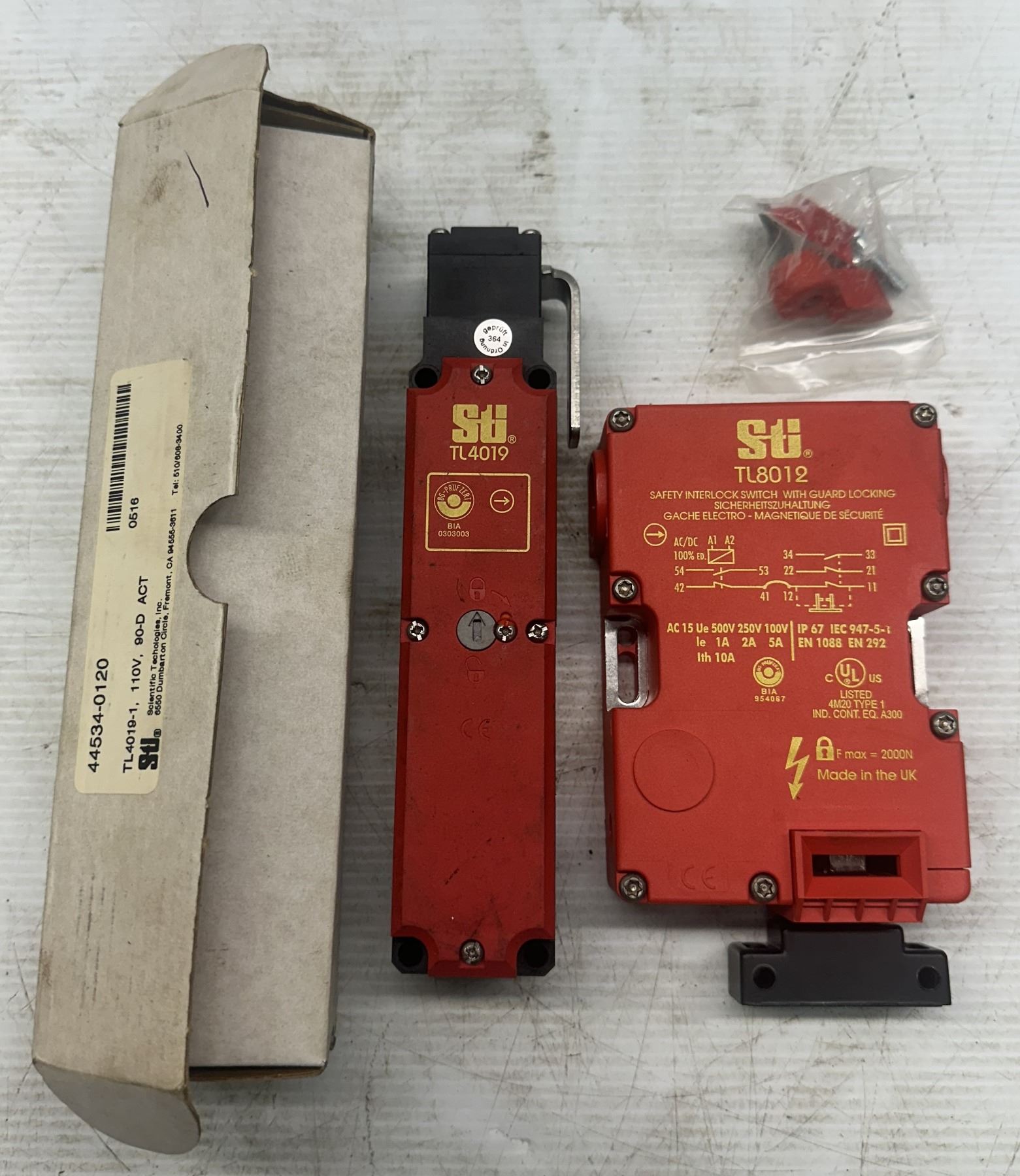 (3) Sti Safety Interlock Switches