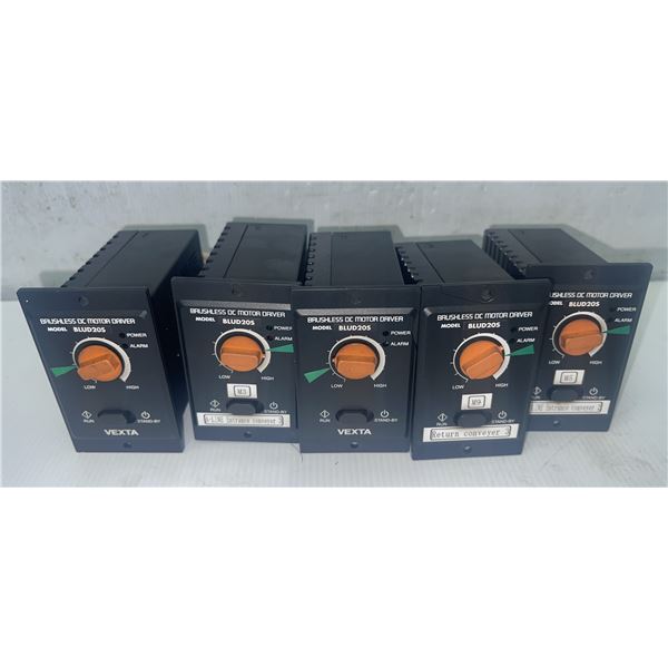 (5) Oriental Motor #BLUD20S Brushless DC Motor Drivers
