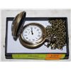 Image 1 : QUARTZ POCKET WATCH MOTORCYCLE THEME